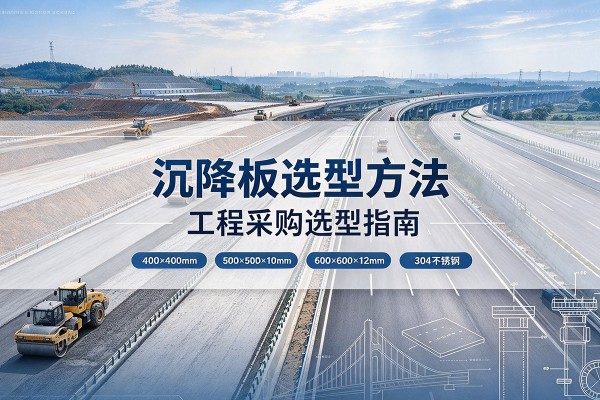 泰安沉降板选择方法