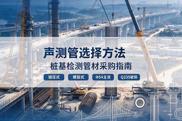 泰安声测管选型标准