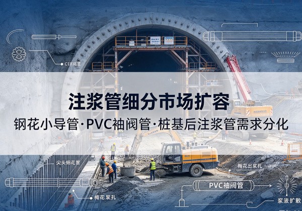 泰安注浆管细分市场扩容，隧道钢花小导管、PVC 袖阀管、桩基后注浆管需求分化