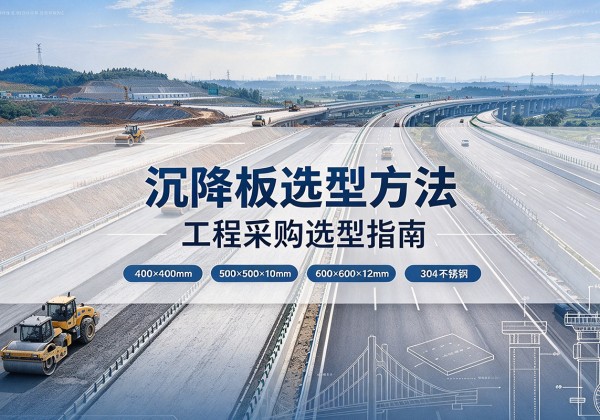 泰安沉降板选择方法