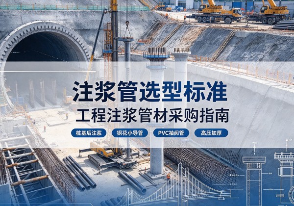 泰安注浆管选型标准
